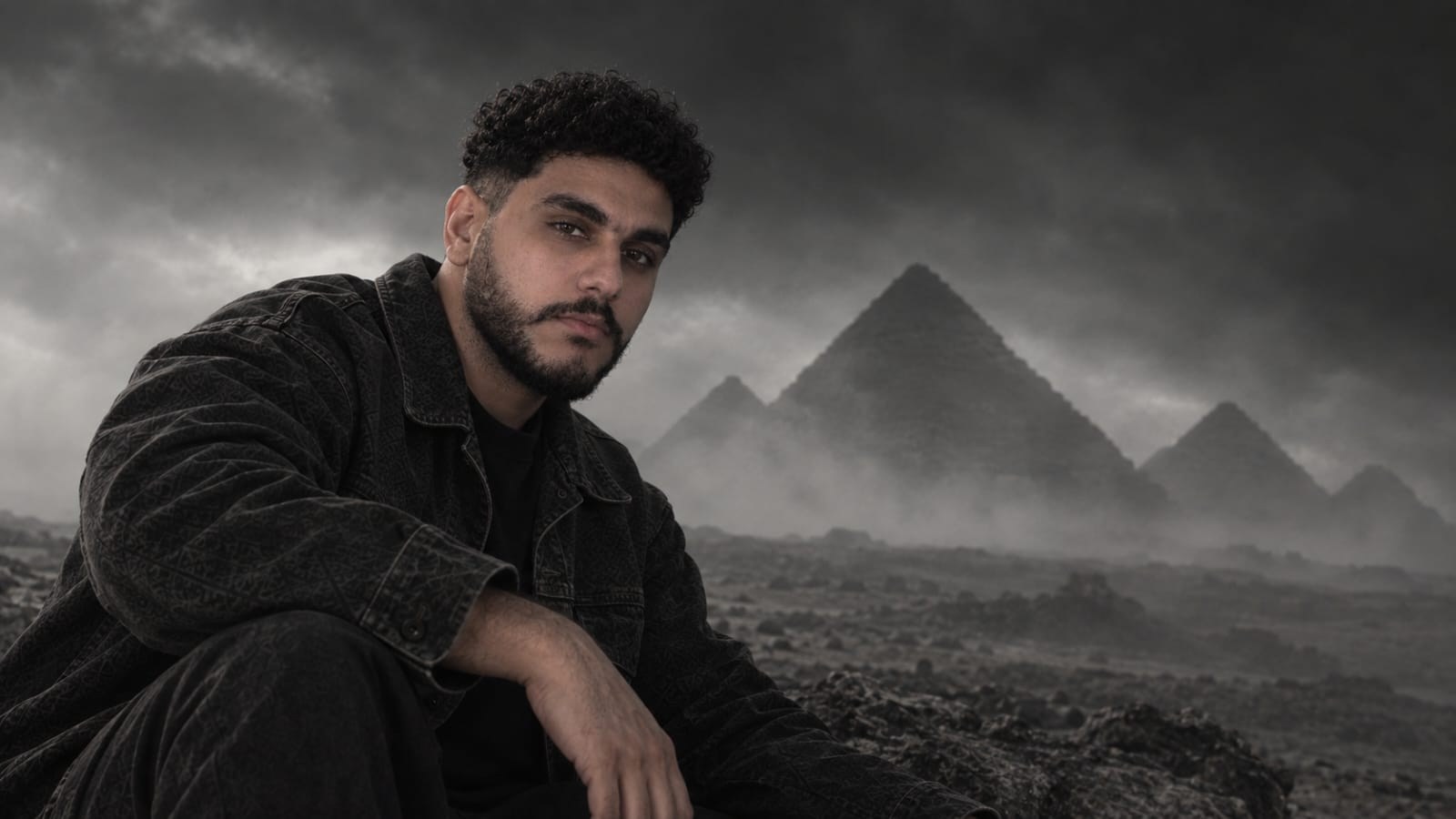 Official portrait of Egyptian singer Mark Samaan (مارك سمعان)